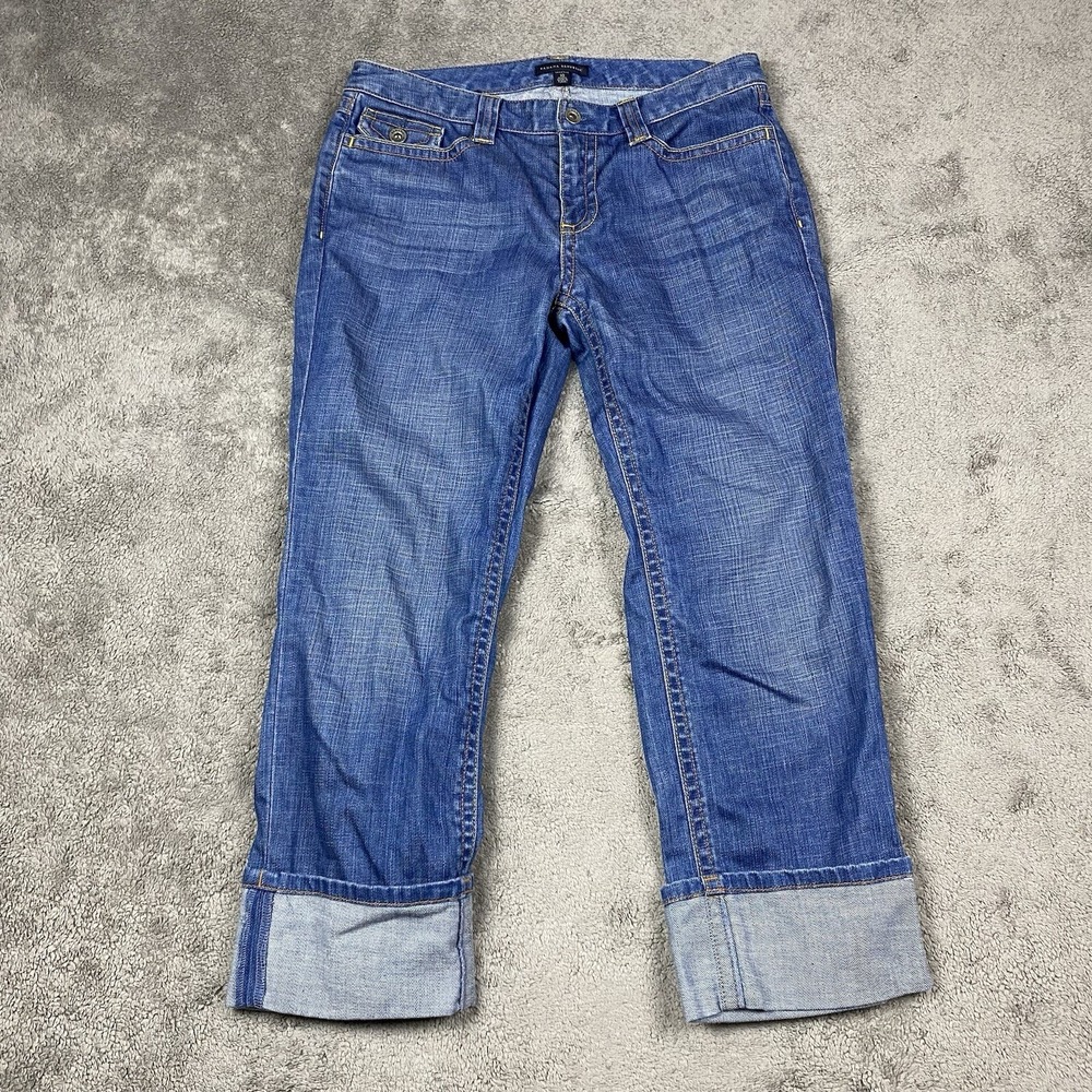 Banana Republic Classic Indigo Straight Jeans